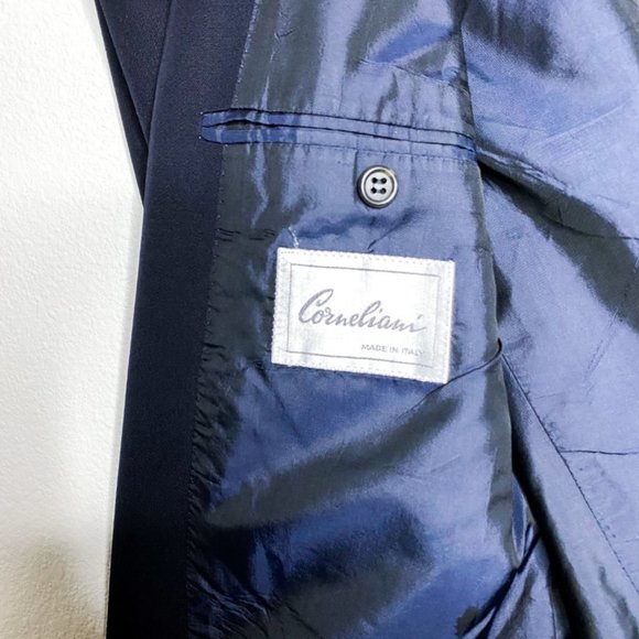 🧤SOLD🧤Corneliani 2 Button Pure Virgin Wool Blaze - Picture 3 of 7